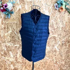 SG5268 ユニクロウルトラライトダウンベスト　ネイビー　レディース　M