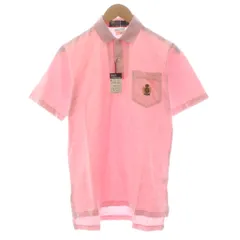 ポロ バイ ラルフローレン Polo by Ralph Lauren ポロシャツ カットソー 半袖 ロゴ 刺繍 S ピンク /KU