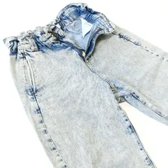 ZARAザラ▼ハイウエストテーパードデニム▼USA02サイズ▼ウエスト約64cm