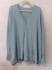 【中古】JOURNAL STANDARD luxe ｼﾞｬｰﾅﾙｽﾀﾝﾀﾞｰﾄﾞﾗｯｸｽ ﾍﾟｰﾊﾟｰBigｶｰﾃﾞｨｶﾞﾝ 23-080-440-0100-1-0 ﾗｲﾄﾌﾞﾙｰ ｻｲｽﾞ表記無し 991856854