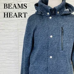 BEAMS HEART ビームスハート  フード付きジャケット 中綿 L
