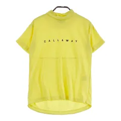 サイズ：S CALLAWAY キャロウェイ  ハイネック 半袖Tシャツ  イエロー系 [240101611574] ゴルフウェア レディース ストスト