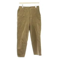 ジャーナルスタンダード レリューム JOURNAL STANDARD relume パンツ 38 カーキ 無地 パッチポケット フルレングス /JP