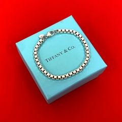 極 美品 TIFFANY&Co. ティファニー ベネチアン チェーン ブレスレット