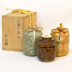 黒木国昭 作 銘 金彩【 光琳 】 酒器揃 現代ガラス芸術の巨匠 作品