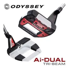 ＼20%OFFクーポン対象／オデッセイ Ai-DUAL TRI-BEAM JAILBIRD MINI CH パター STROKE LAB 90 スチールシャフトのサムネイル