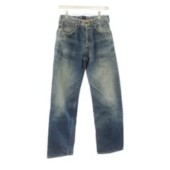 リー LEE デニム ジーンズ 29×33 インディゴ ウォッシュ加工 ボタンフライ ストレートレッグ /JP