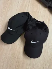 ナイキ ブラック ベースボールキャップ 帽子 2点 まとめ 状態良し