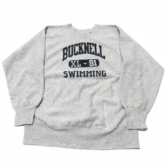 90s スウェットリバースウィーブchampion RWスウェット 両面プリント