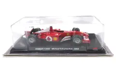 【中古】ミニカー [単品] 1/24 FERRARI F2002 2002 Shell #1(レッド×ホワイト) 「隔週刊 ビッグスケールF1コレクション 全国版 2」 同梱品のサムネイル