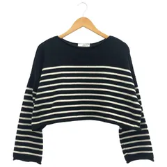 TRICOTS JEAN MARC (トリコジャンマルク) JOURNAL STANDARD L'ESSAGE別注 NAVAL SHORT KNIT ブラック FREEのサムネイル