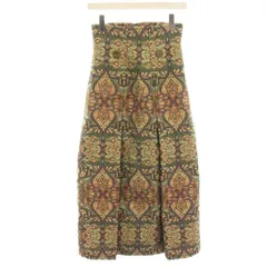 リリーブラウン Lily Brown フレアスカート 0 マルチカラー 総柄 ロング マキシ /HN