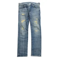 良品 BILLIONAIRE BOYS CLUB ビリオネア・ボーイズ・クラブ × MAGIC STICK マジックスティック デニム パンツ ダメージ加工 M メンズ 古着 中古 USED