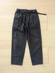 グラミチ G102-OGT ルーズテーパードパンツ ブラック Mサイズ