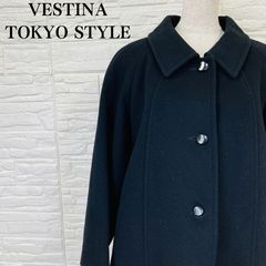 VESTINA TOKYO STYLE カシミヤ100% ロングコート 黒 - メルカリ