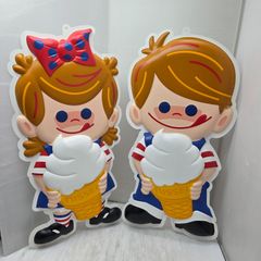 非売品】NISSEI ニックンセイチャン ソフトクリーム販促用看板 - メルカリ