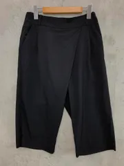 Spick & Span スピック＆スパン 膝下 ハーフ パンツ size38/黒 ■■ レディース