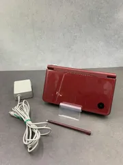 【動作OK・安心補償】 ニンテンドー DSi LL 本体  UTL-001 ワインレッド 純正アダプター付属 0306-208