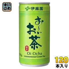 伊藤園 お～いお茶 緑茶 190g 缶 120本 (30本入×4 まとめ買い) お～いお茶 りょくちゃ ドリンク