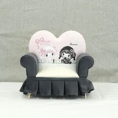 [KO]サンリオ　マイメロディ♡クロミ　月夜のメロクロソファー型ジュエリーボックス　小物入れ　ブラック　エイコー　プライズ景品