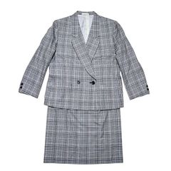BURBERRYS バーバリーズ 千鳥柄 ウール/シルク ダブルジャケット