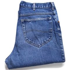 00s Leeリー 200 カットオフ デニムパンツ ヒゲ W36★オールド ジーンズ ストレート 色落ち