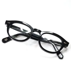 MOSCOT モスコット LEMTOSH 46 メガネフレーム  ブラック レムトッシュ 46□24-145 黒縁 未使用品
