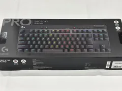 Logicool G ラピッドトリガー PRO X TKL RAPID ゲーミングキーボード  日本語配列 G-PKB-TKL-RTBKd