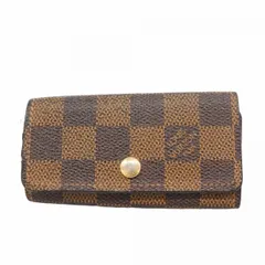 【6ca0331】ルイヴィトン キーケース ダミエ ミュルティクレ4 N62631 エベヌ【中古】メンズ レディース ユニセックス