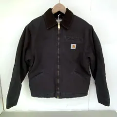 03w24483【タグ付き美品】CARHARTT カーハート WIP OG DETROIT JACKET ダブリューアイピー OG デトロイトジャケット  ブラック 黒  サイズXS  メンズ  ストリート  アウター