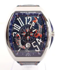 FRANCK MULLER(フランクミュラー) ヴァンガードヨッティング KOI(鯉) V45YTSCDTACBL SS/革 AT 自動巻き 188本限定 メンズ 中古のサムネイル