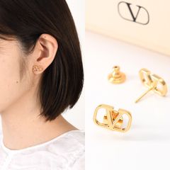 X2547 超美品 ヴァレンティノ Vロゴ シグネチャー チェーンスイング 