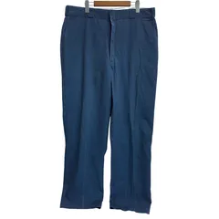 ディッキーズ Dickies 874 80's チビタグ USA製 ワークパンツ ボトムスその他 ネイビー W40 L32サイズ 201MB-1350 VB