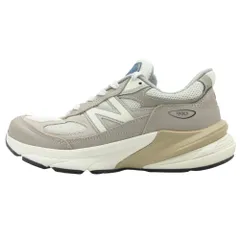 美品 NEW BALANCE ニューバランス 990V6 スニーカー シューズ 靴 U990MM6 サイズ25.5cm ライト マッシュルーム/ムーンロック メンズ 古着 中古 USED