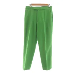 スピック&スパン Spick&Span PL/R ツイルテーパードパンツ スラックス 38 緑 グリーン 22030200501010 /RR