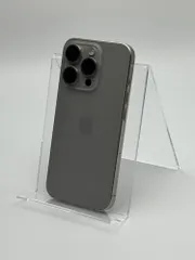 【中古C】iPhone 15 Pro 256GB ナチュラルチタニウム バッテリー【88%】 SIMフリー 白ロム