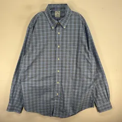 古着 ブルックスブラザーズ Brooks Brothers 長袖シャツ チェック 胸ポケ REGENT L  ブルー系 マルチカラー メンズ
