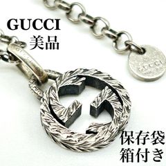 新品 GUCCI インターロッキングG ピアス アラベスク ミケーレ期 片耳