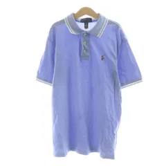 ポロ ラルフローレン POLO RALPH LAUREN ポロシャツ 半袖 子供服 ジュニア ロゴ刺繍 L 14・16 ライトブルー /NQ