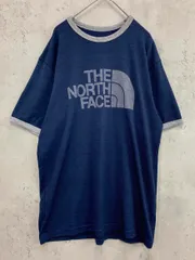 THE NORTH FACE ザノースフェイス NT31612 S/S HEATHER RINGER TEE Tシャツ 紺 ■■ メンズ