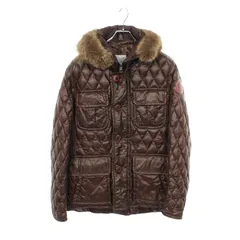 モンクレール MONCLER ダウンジャケット キルティング 44533 ブラウン ナイロン キルティング ダウンジャケット ブラウン メンズ Used Bのサムネイル
