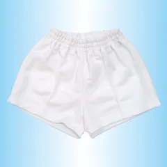 【値下げ品・新品】ショートパンツ　ホワイト　後ろポケット付き　アウトレット品　在庫限り　幼児・キッズ向け　NED【送料込み】