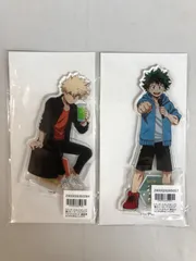 ★【僕のヒーローアカデミア】爆豪勝己&緑谷久　まねきねこ　 アクリルスタンド2点セット
