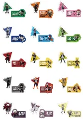 【新品】食玩 ステッカー・シール 【BOX】僕のヒーローアカデミア Wダイカットクリアステッカー