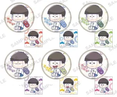 【新品】バッジ・ビンズ 【ボックス】おそ松さん ぺたっとねじまきかんばっじ BOXver.