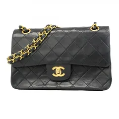 シャネル(Chanel) シャネル ショルダーバッグ マトラッセ ラムスキン ブラック レディース