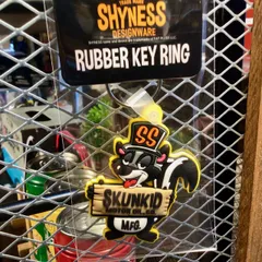 新品 3D ラバー キーリング 2 SHYNESS キーホルダー アメリカン雑貨 ファッション 小物