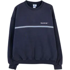 古着 00年代~ リーボック Reebok ロゴスウェットシャツ トレーナー USA製 メンズL相当/eaa614203