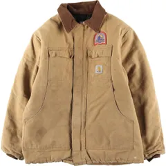 古着 90年代 カーハート Carhartt トラディショナルコート 中綿入り ダックワークジャケット USA製 メンズXL相当 ヴィンテージ/eaa614239