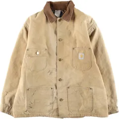 古着 カーハート Carhartt ミシガンチョアコート ダックカバーオール メンズXL相当/eaa614243